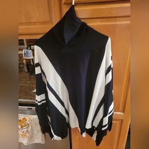 Alfani Black And White Sweater